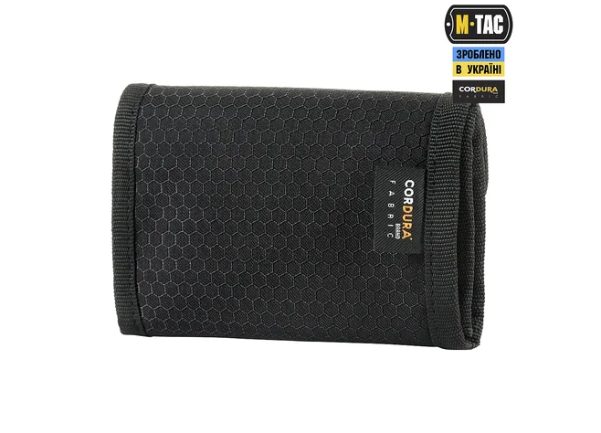Гаманець M-Tac з липучкою Elite Gen.II Hex Black  Фото 3